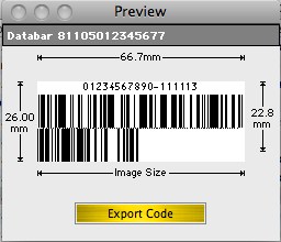 databar barcode